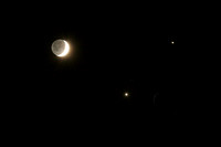 Moon Jupiter-moons Venus