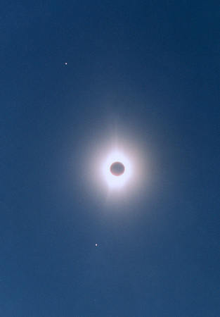 The Sky at Totality