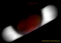 Lunar Eclipse 2019 Composite of All Images