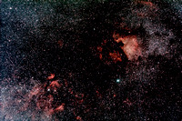 North America Nebula and surrounding